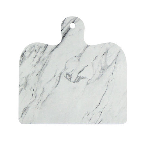 Double Face Marble/Wooden Cardboard Planks For Mezze/Tapas L:8in W:8in - 50 pcs