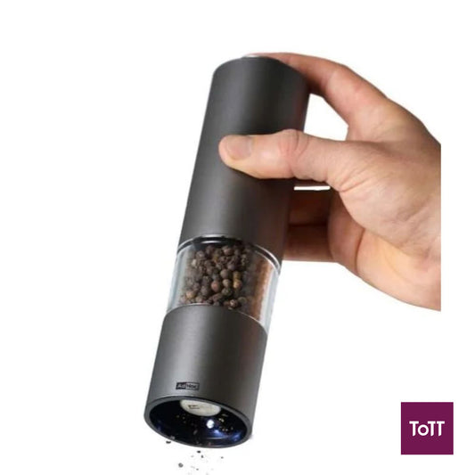 AdHoc Emill.3 Battery Operated Pepper Or Salt Mill Ø5xH21.5cm, Dark Grey
