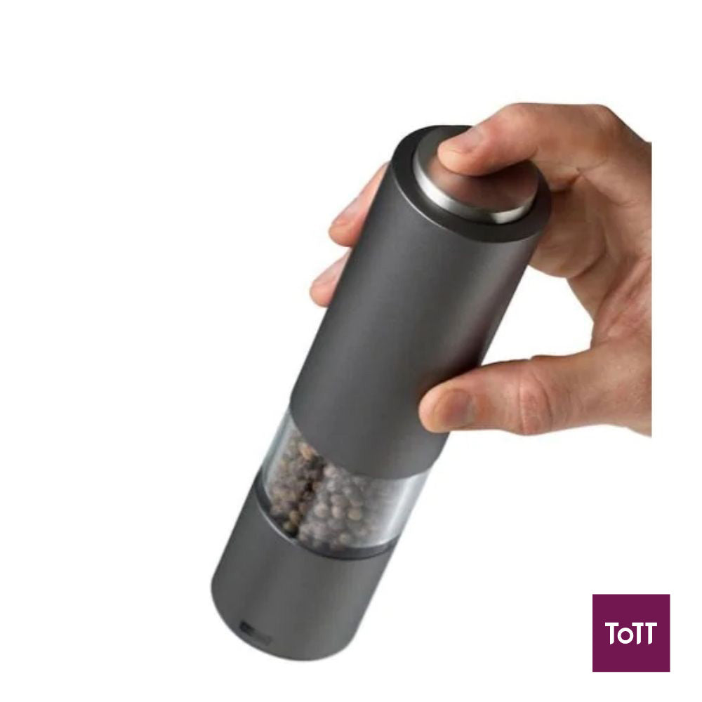 AdHoc Emill.3 Battery Operated Pepper Or Salt Mill Ø5xH21.5cm, Dark Grey
