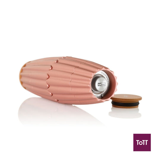 AdHoc Magtwo Ceracut Pepper and Salt Double Mill Ø6.6xH19.5cm, Rose Gold