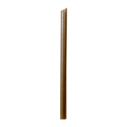 Compostable Coffee Ground Boba Straw D:0.5in L:9.1in - 100 pcs