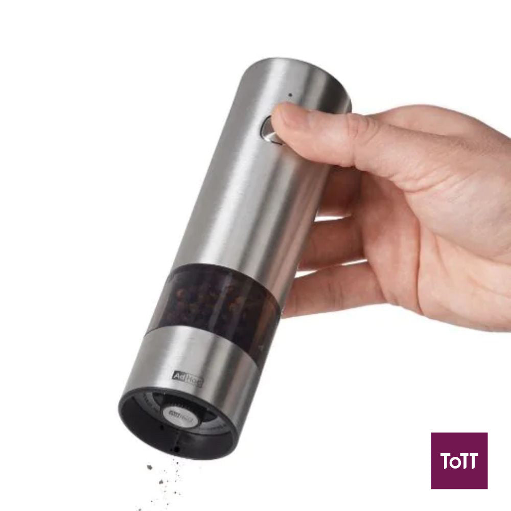 AdHoc I.Mill Ceracut Battery Operated Pepper Or Salt Mill Ø5xH17cm