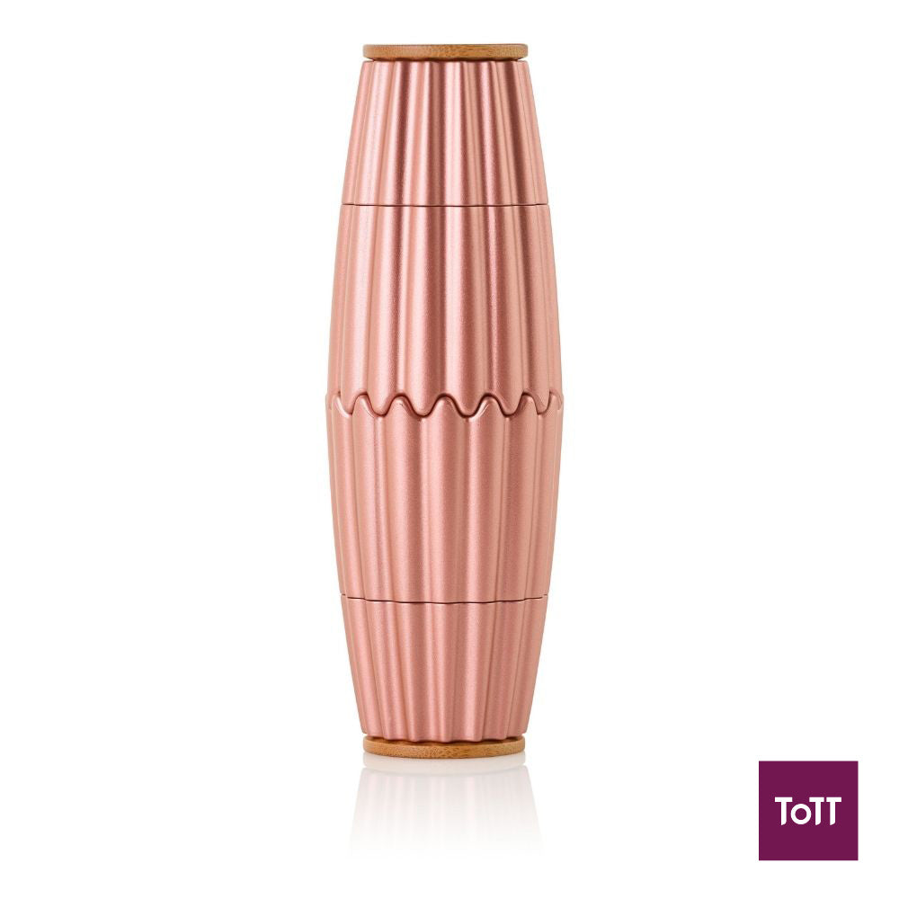AdHoc Magtwo Ceracut Pepper and Salt Double Mill Ø6.6xH19.5cm, Rose Gold
