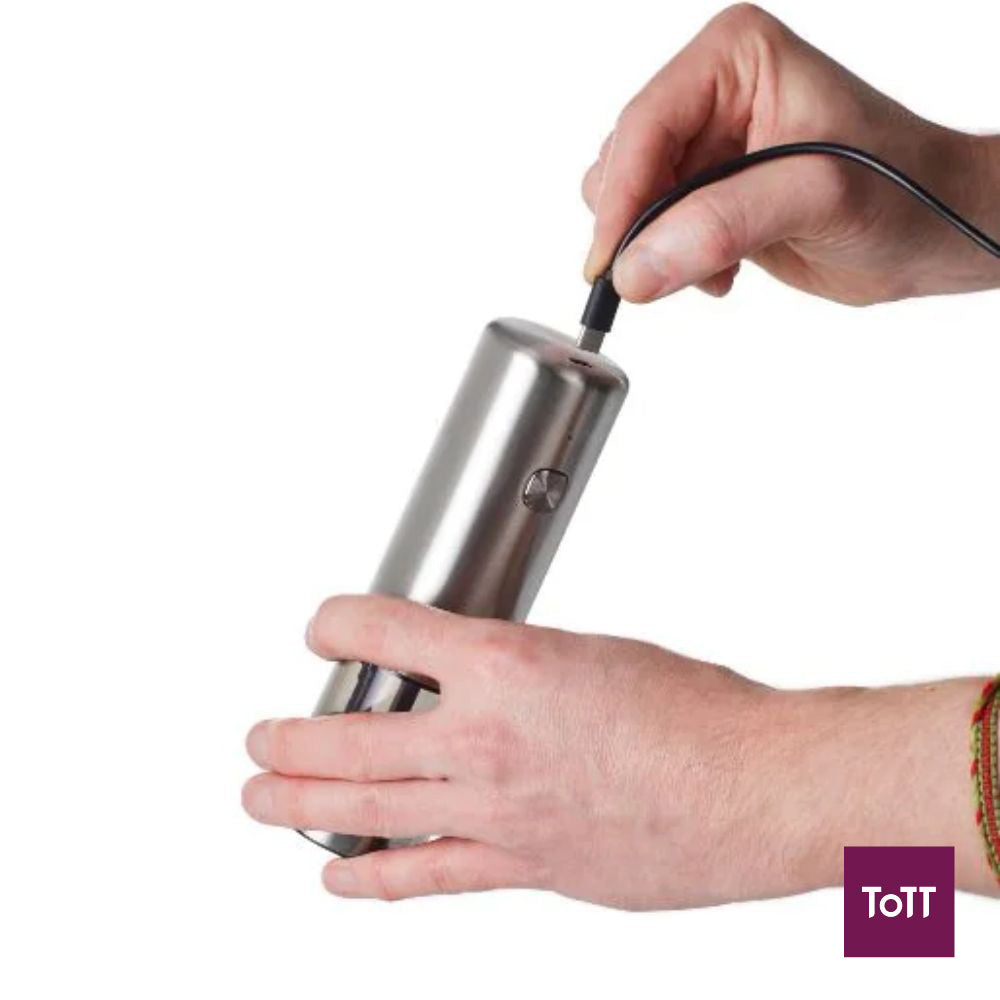 AdHoc I.Mill Ceracut Battery Operated Pepper Or Salt Mill Ø5xH17cm