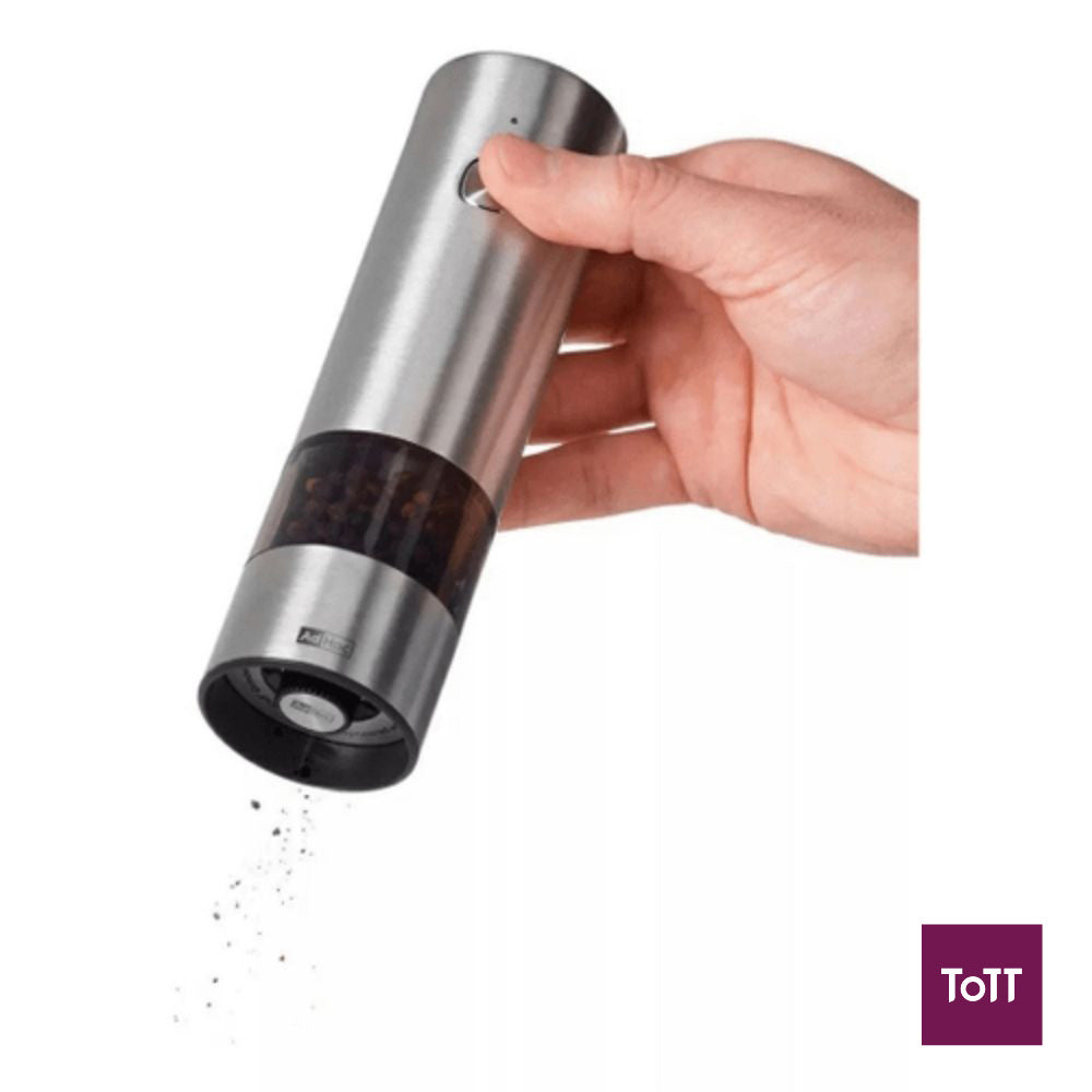 AdHoc I.Mill Ceracut Battery Operated Pepper and Salt Mill Ø5xH17cm