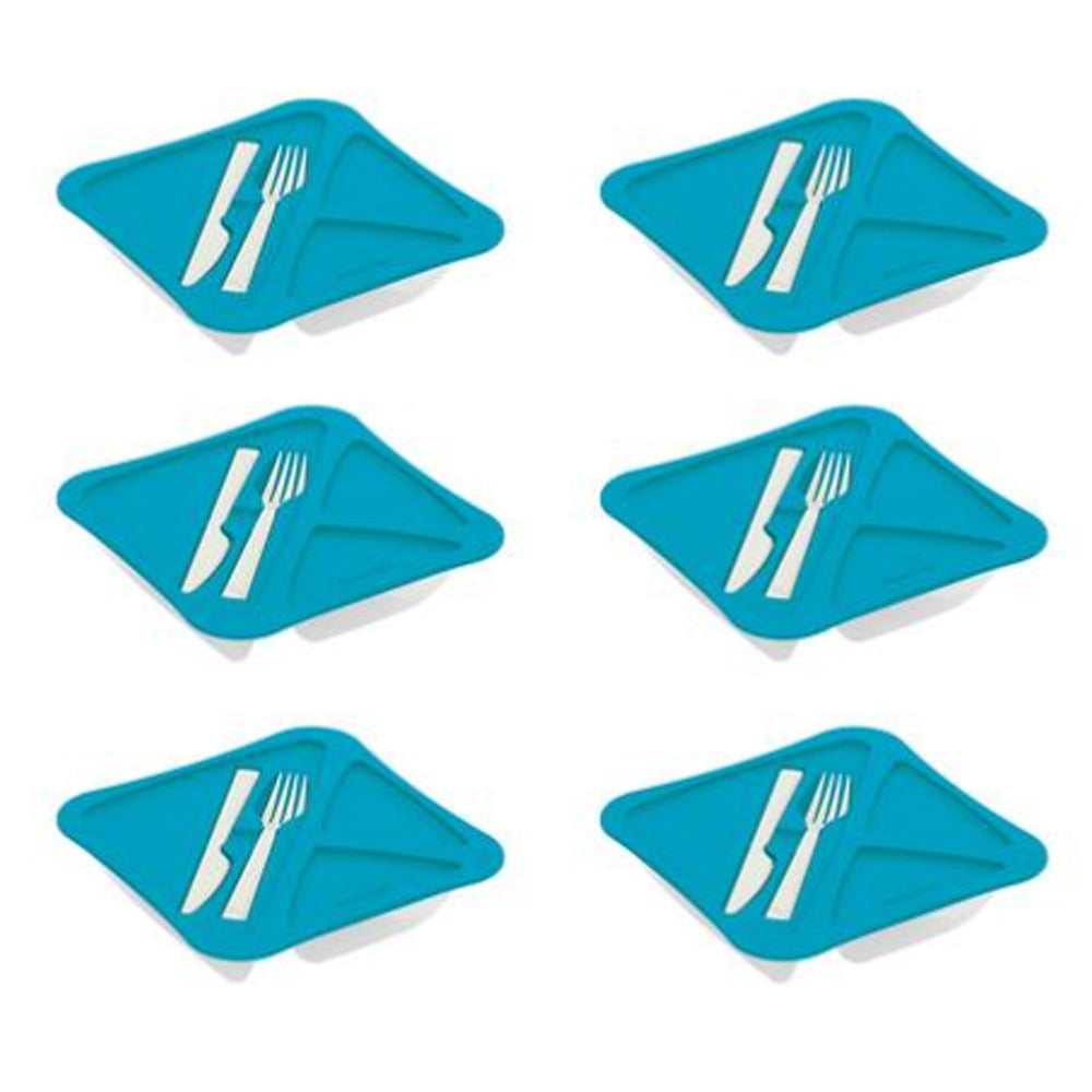 Lunch Box With Fork And Knife - Set of 2