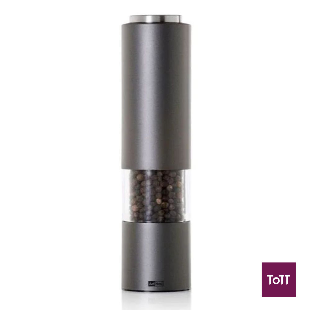 AdHoc Emill.3 Battery Operated Pepper Or Salt Mill Ø5xH21.5cm, Dark Grey