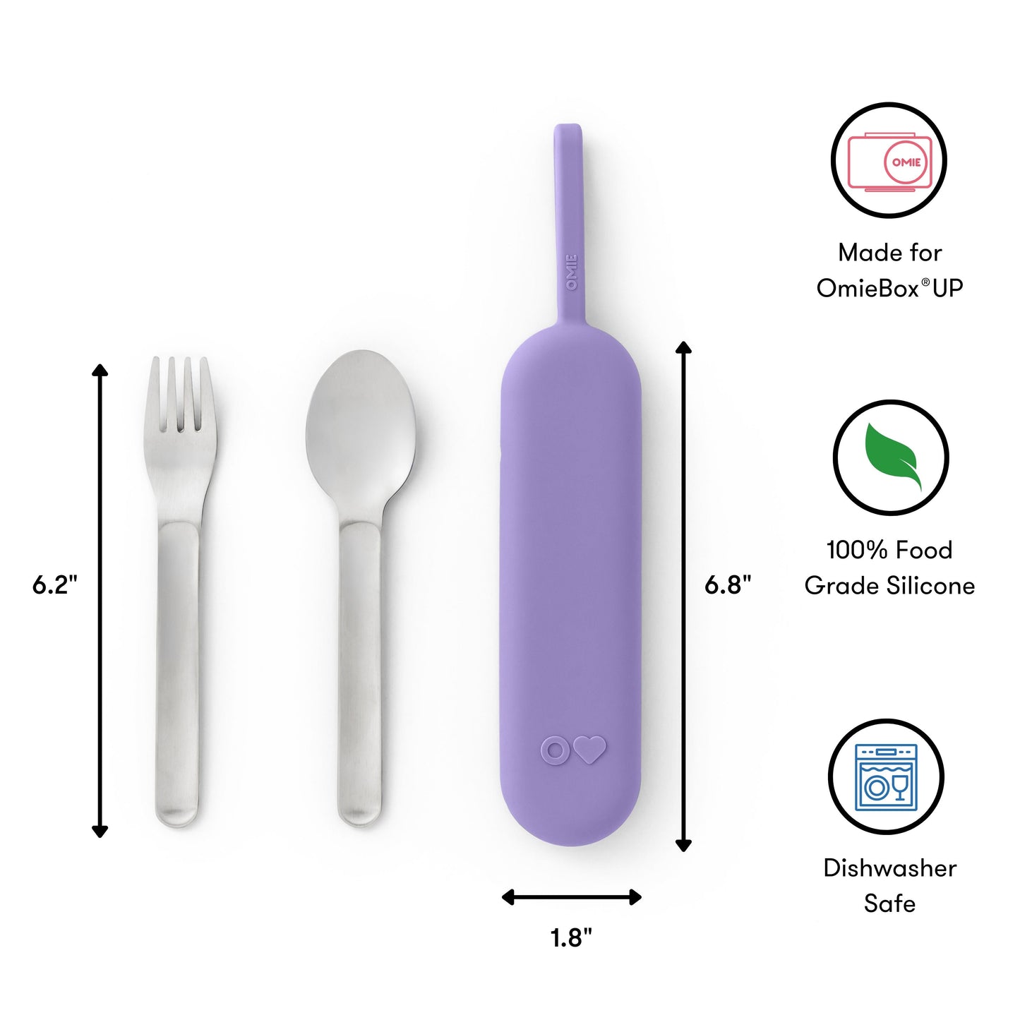OmieBox UP Pod & Utensil Set