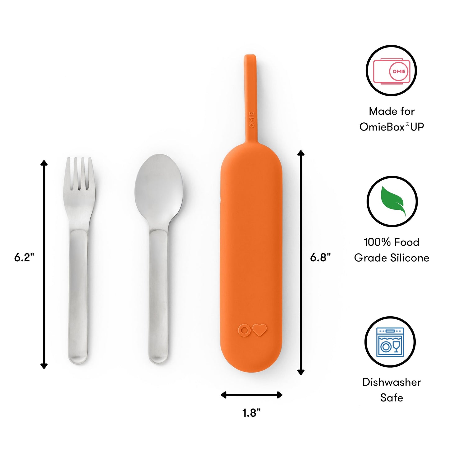 OmieBox UP Pod & Utensil Set