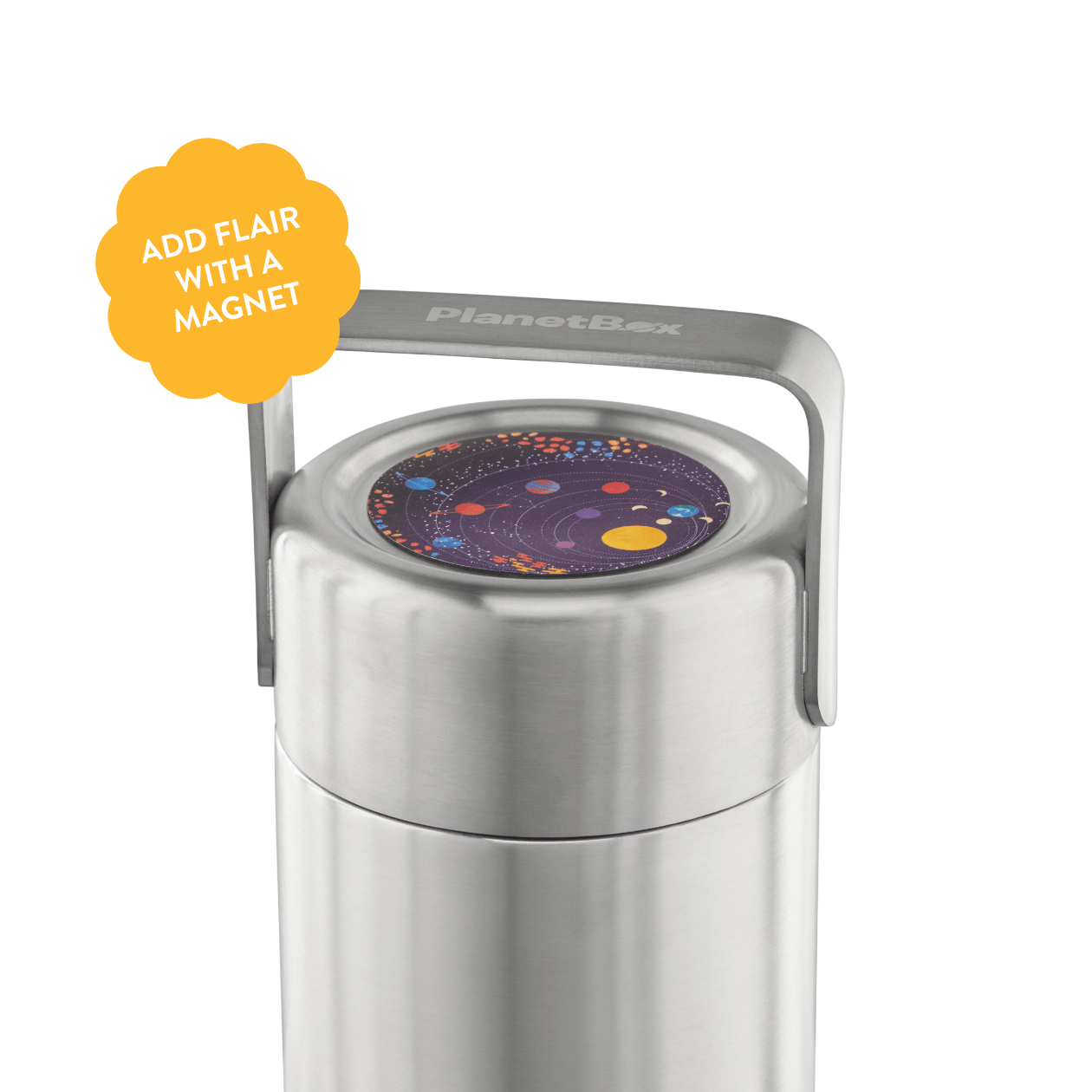 Insulated Hot or Cold Food Container with Magnet