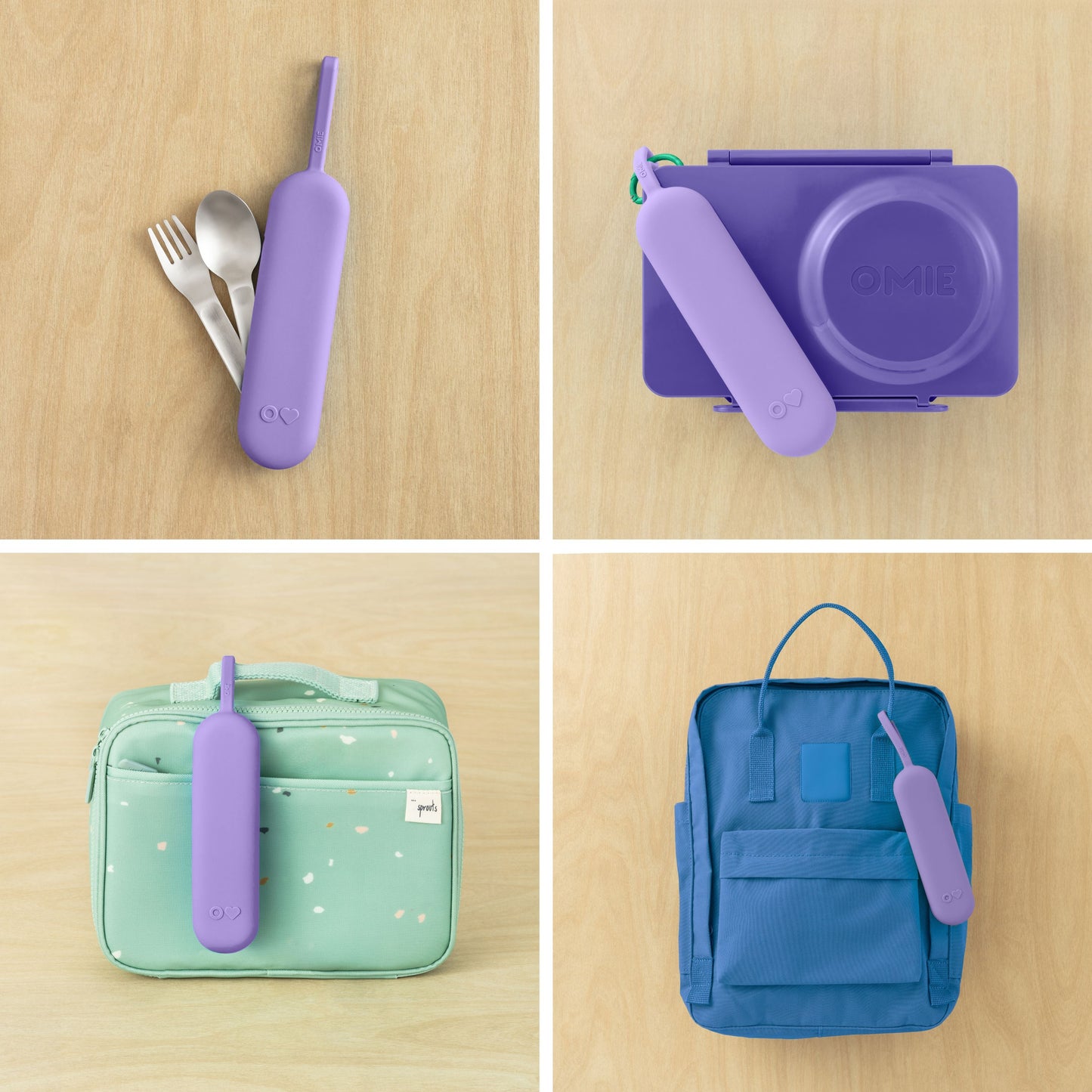 OmieBox UP Pod & Utensil Set