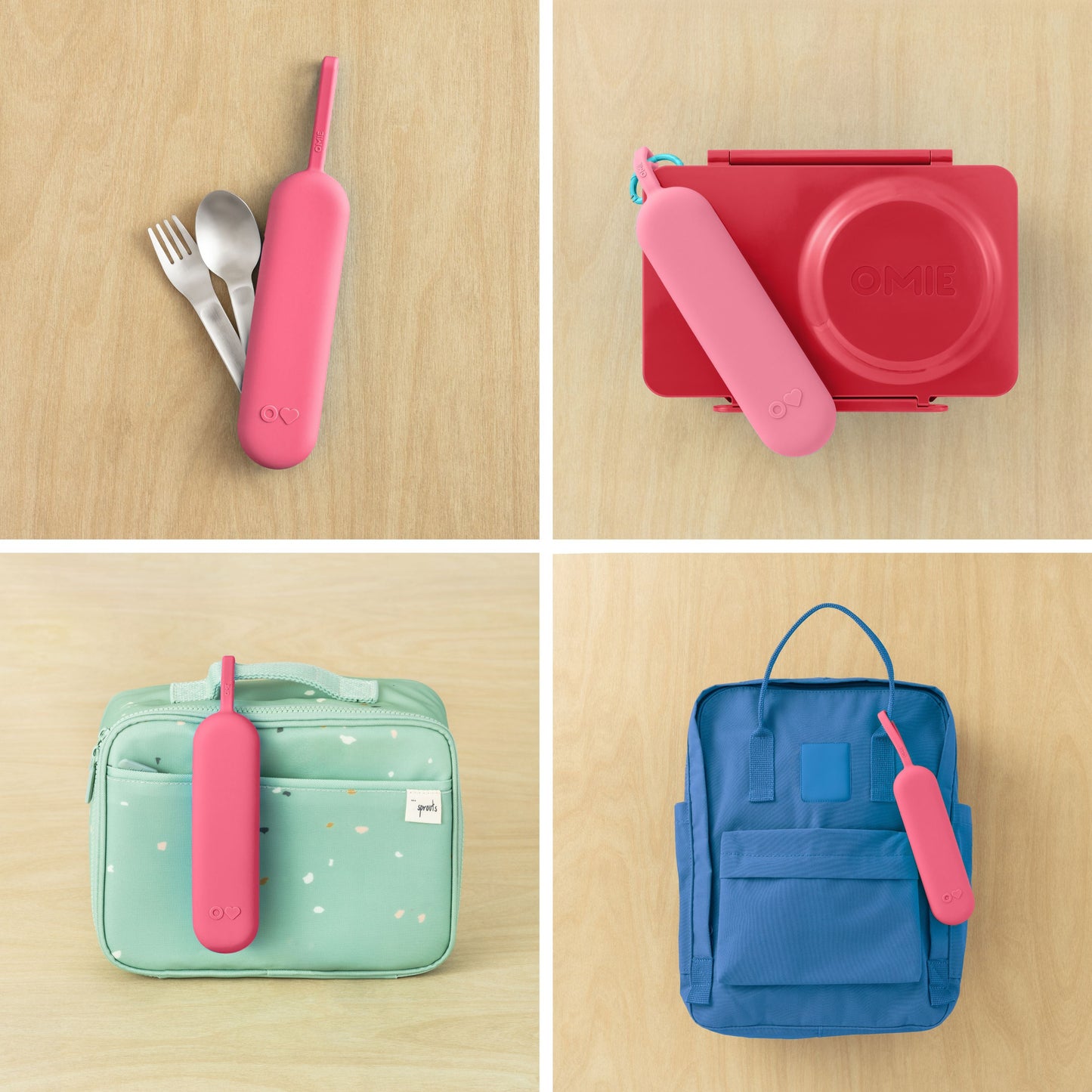 OmieBox UP Pod & Utensil Set