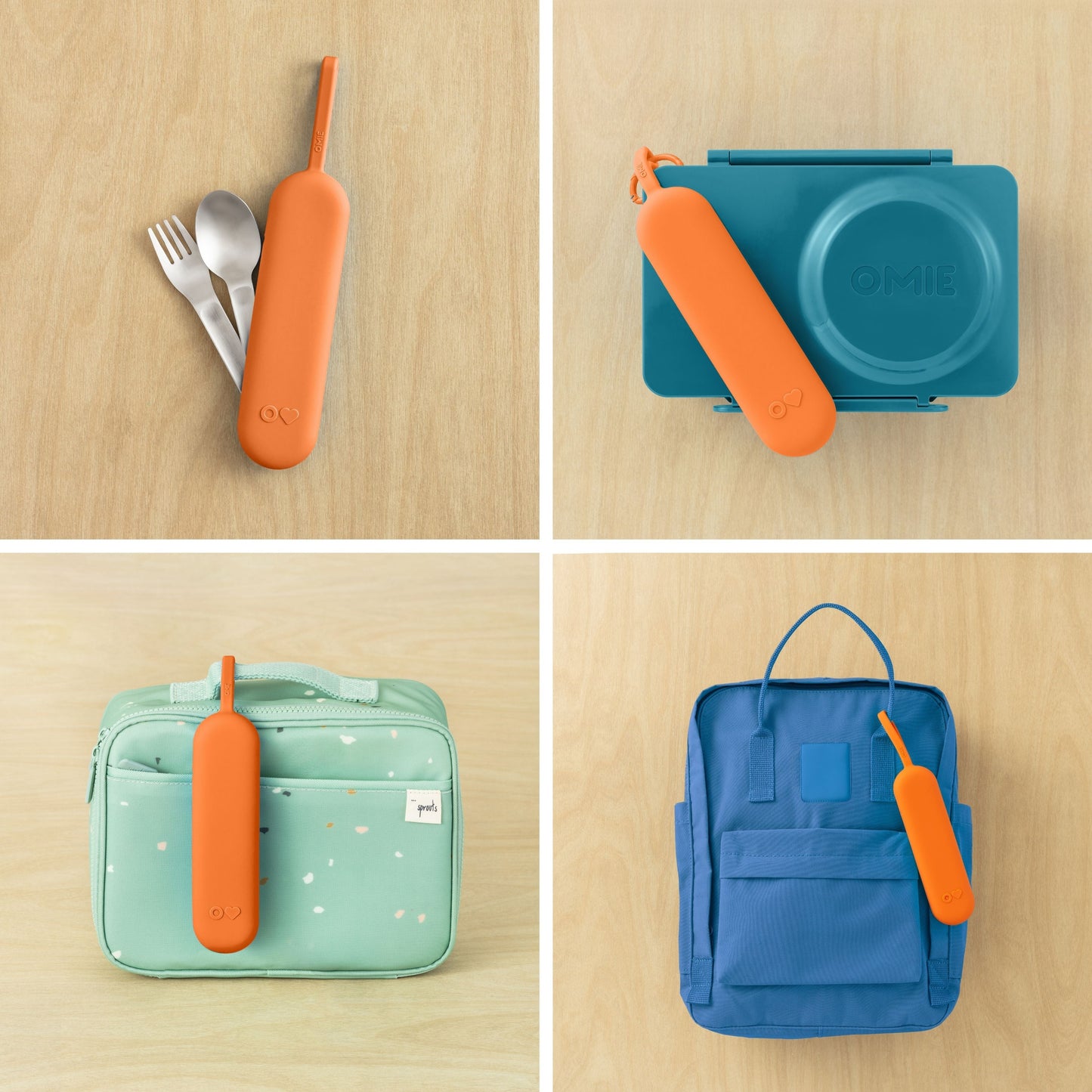 OmieBox UP Pod & Utensil Set