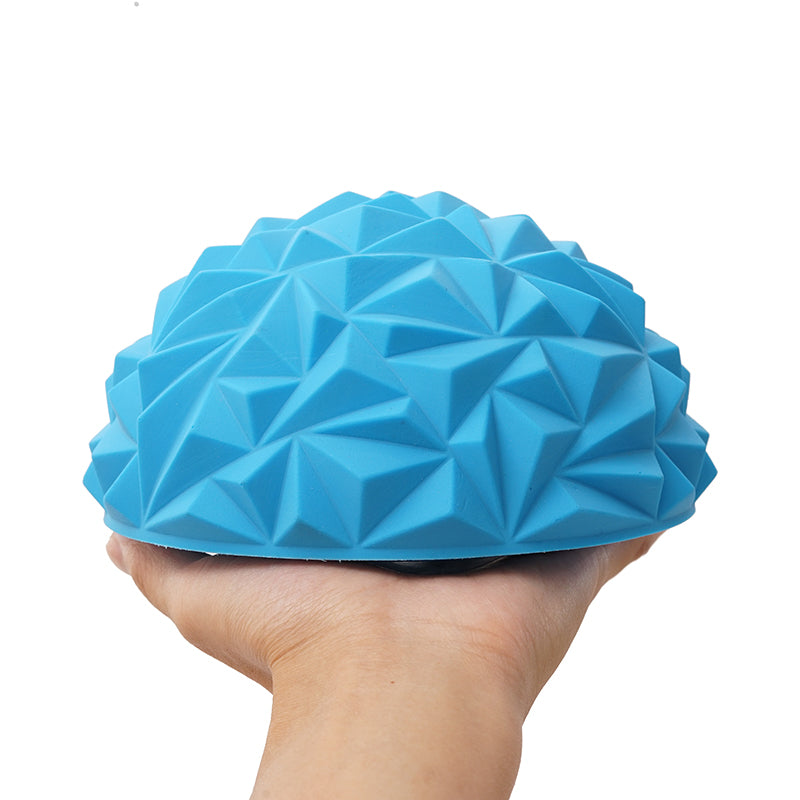 PVC Gym Exercise Stability Balance Trainer Massage half- Ball with Spiky