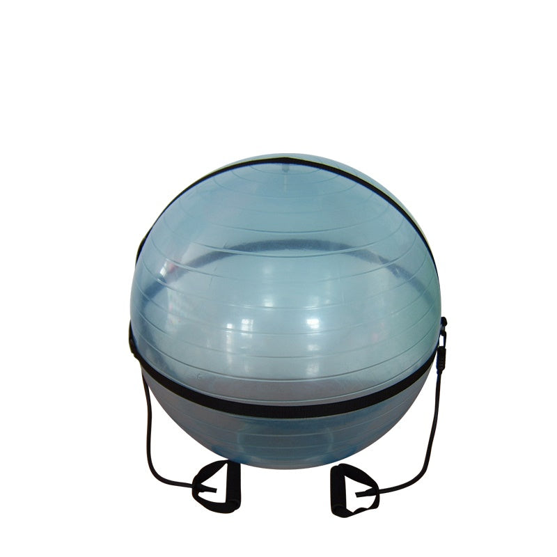 Inflatable PVC Anti Burst Customized Balance Exercise Ball with Handle