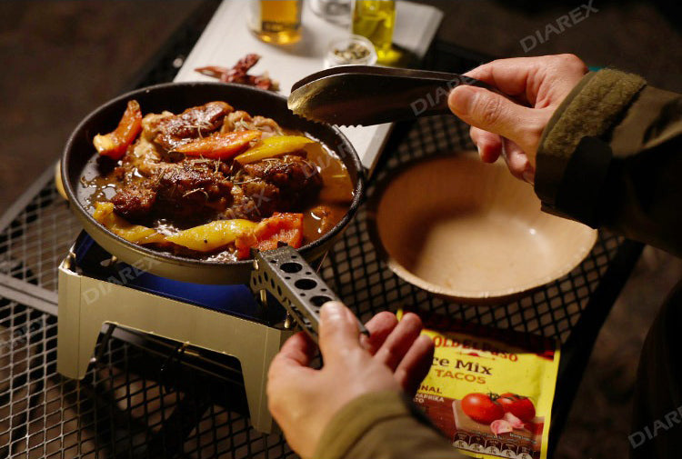 Spider Stove Folding Table Set with Straps (ST-3401)