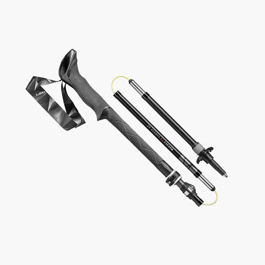 A pair of lightweight carbon fiber DSS shock-absorbing folding trekking poles (6522063)
