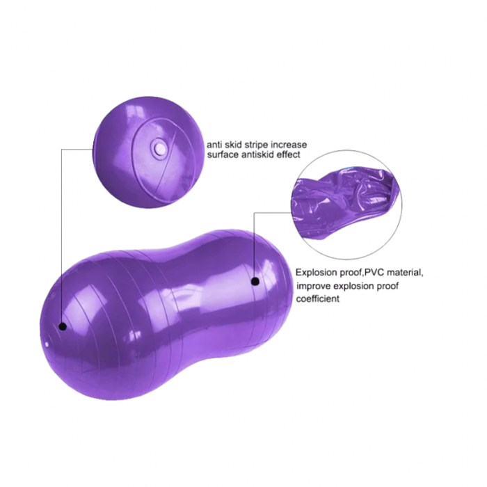 Stability Training Fitness Yoga Balance Gym Exercise Peanut Workout Ball